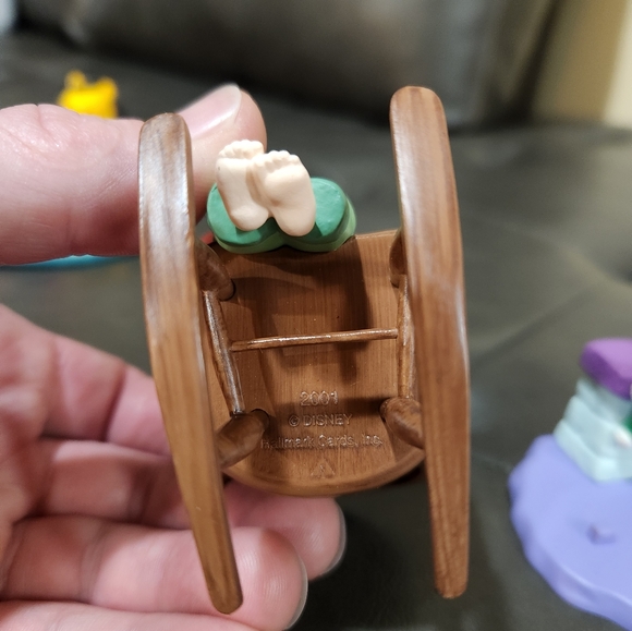 3 Vintage Winnie-the-Pooh Christmas Ornaments - Picture 6 of 8